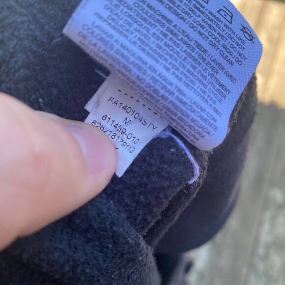 Nike Club Cuff Pants Swoosh Mens Sweatpants Joggers Medium Black - Picture 5 of 6